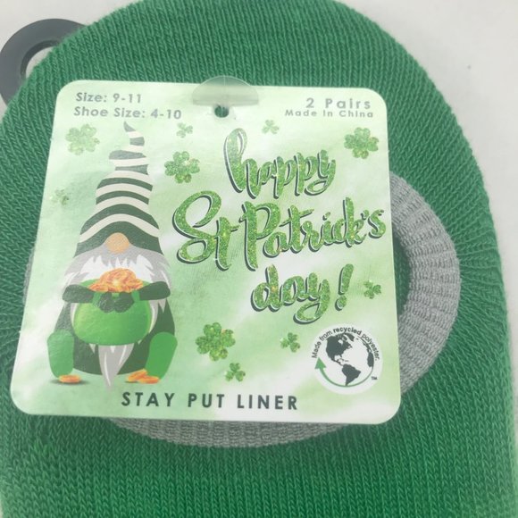 Lot of 4 St Patrick's Day Women's Stay Put Liners Minnie Pinch Proof/St Patricks - Picture 5 of 8